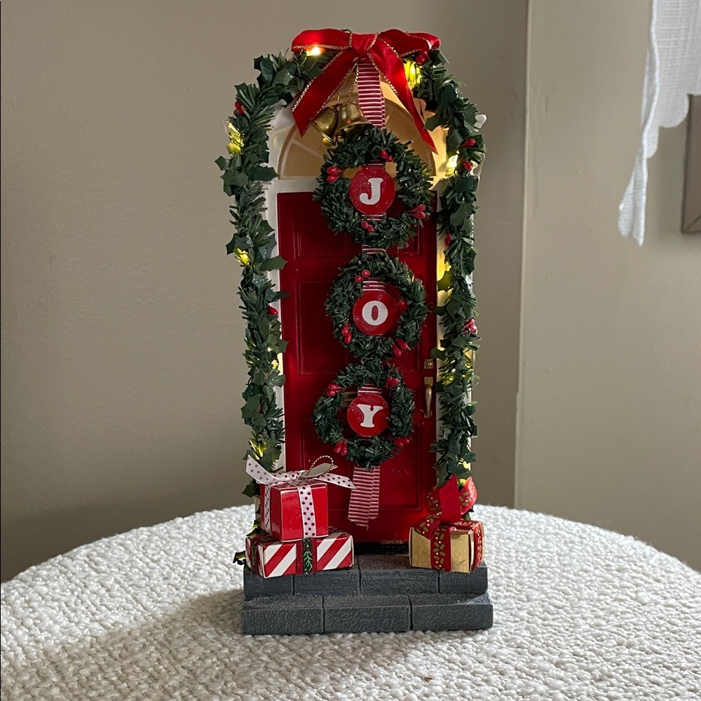 Department 56 Home For The Holidays Door with Lights